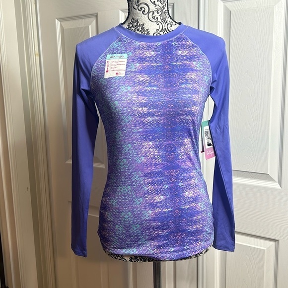 Reel Legends Swim Rash Guard Keep It Cool XS - Picture 1 of 5